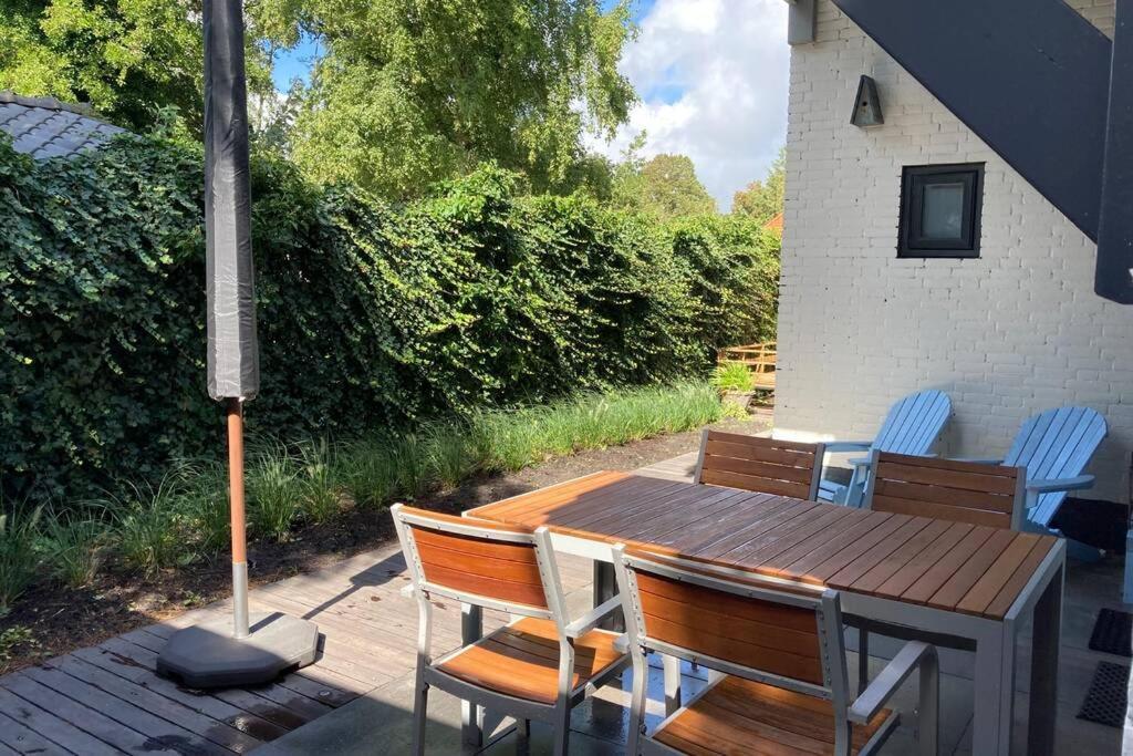 Luxe Vakantiehuis Met Sauna De Barn Bergen Exteriör bild