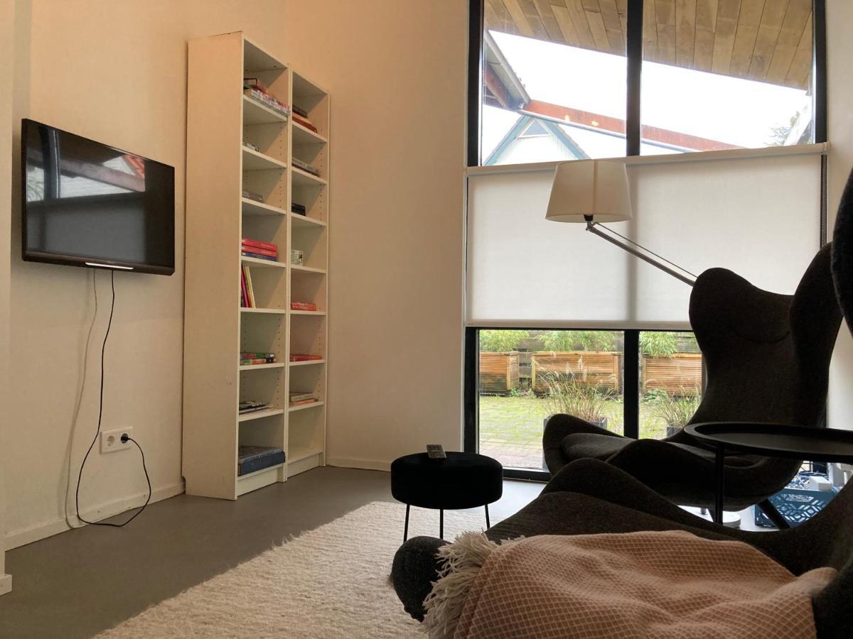 Luxe Vakantiehuis Met Sauna De Barn Bergen Exteriör bild