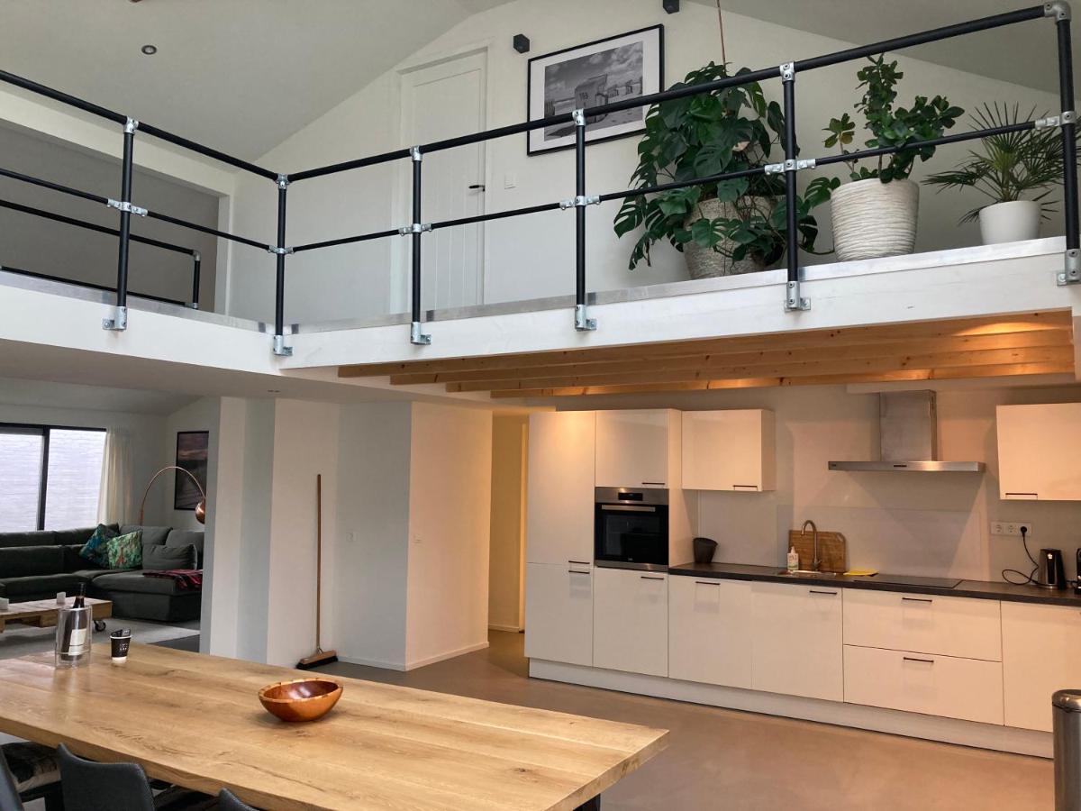 Luxe Vakantiehuis Met Sauna De Barn Bergen Exteriör bild