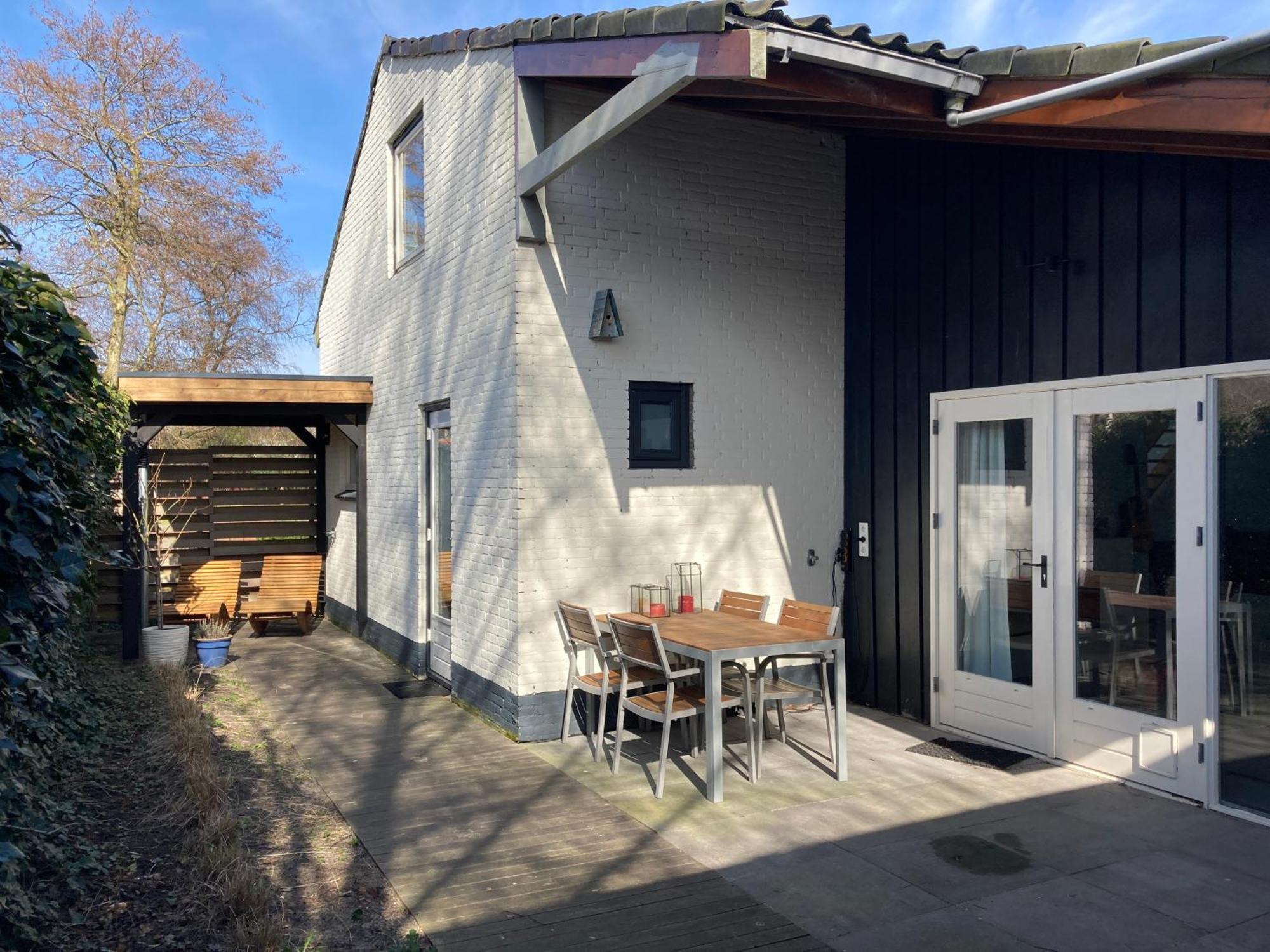 Luxe Vakantiehuis Met Sauna De Barn Bergen Exteriör bild